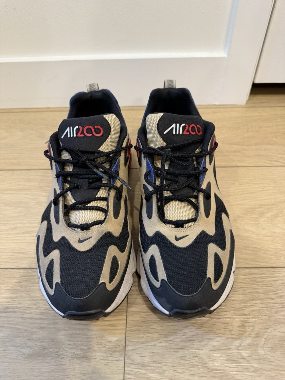 Size 11.5 - Nike Air Max 200 Team Gold/University Red-Black
